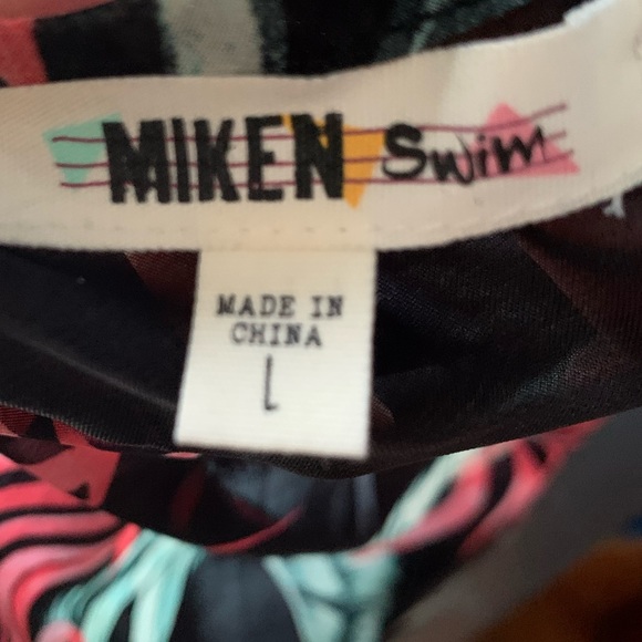 Swimsuit Coverup Beach Wear Sheer Dress Bikini Dress size Large - Picture 2 of 6